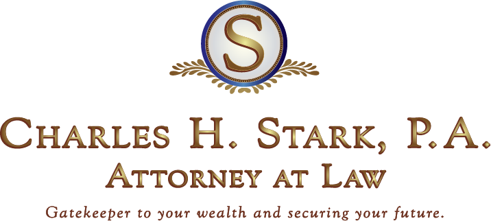 Charles H. Stark, P.A. – Gatekeeper to your wealth and securing your future. Logo
